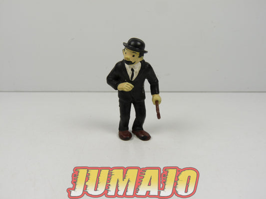 FIGZ(J) figurine PVC 1974 Tintin, Tim, Kuifje BULLY : Dupont canne main gauche 6cm