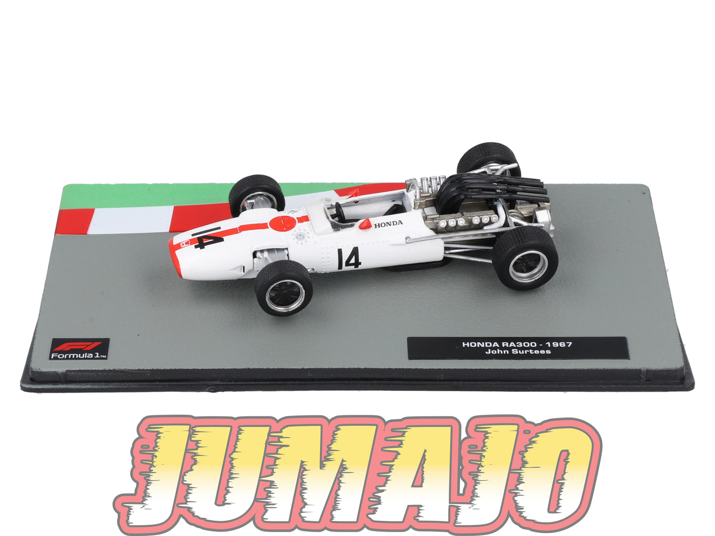 FOR100 Voiture eaglemoss 1/43 F1 Formule 1 : HONDA RA300 1967 #14 J.Surtees