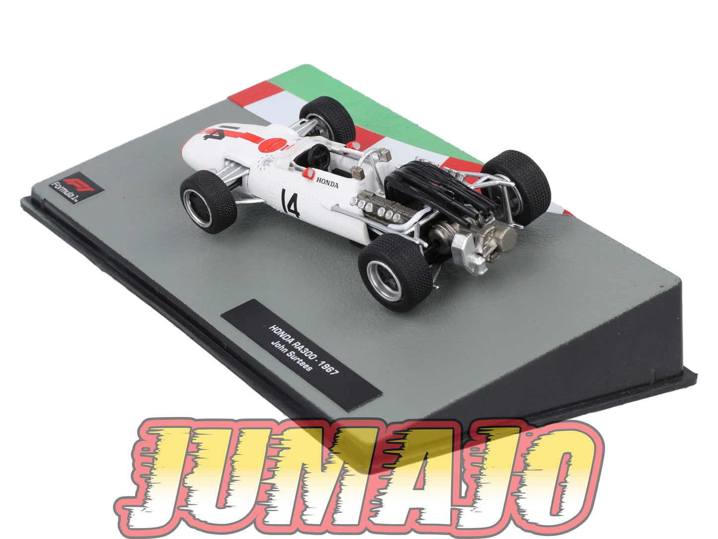 FOR100 Voiture eaglemoss 1/43 F1 Formule 1 : HONDA RA300 1967 #14 J.Surtees