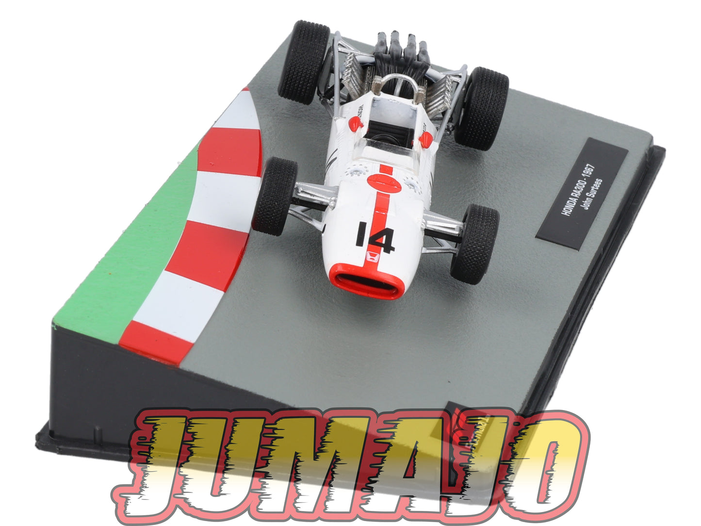 FOR100 Voiture eaglemoss 1/43 F1 Formule 1 : HONDA RA300 1967 #14 J.Surtees