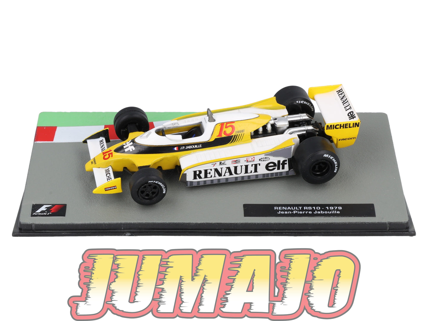 FOR101 Voiture eaglemoss 1/43 F1 Formule 1 : RENAULT RS10 #15 1979