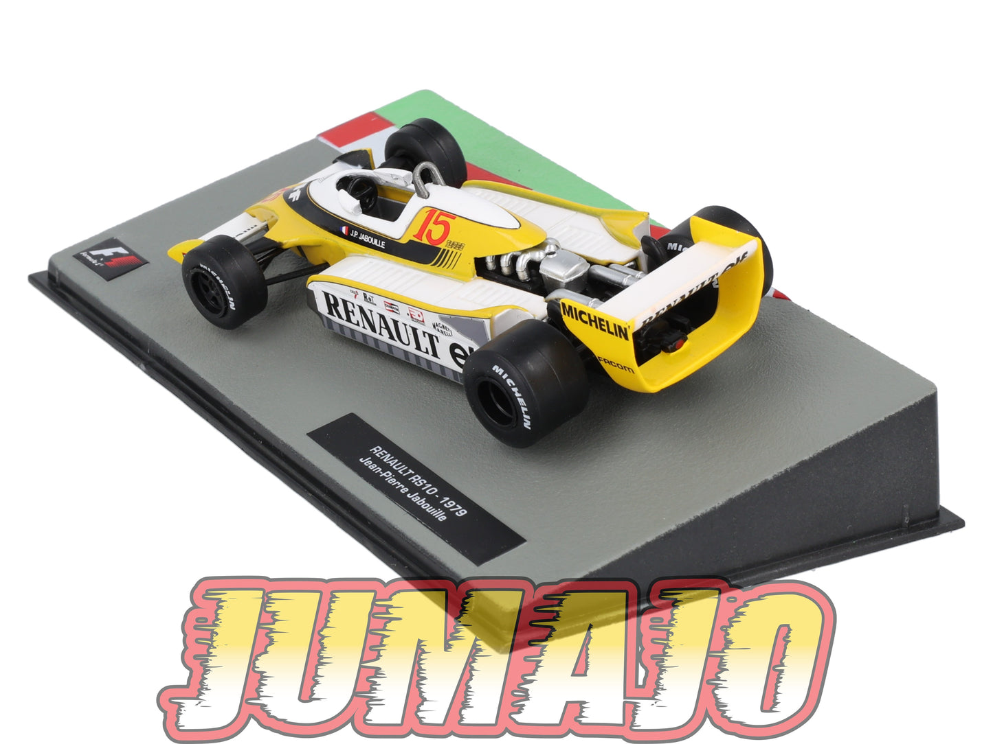 FOR101 Voiture eaglemoss 1/43 F1 Formule 1 : RENAULT RS10 #15 1979