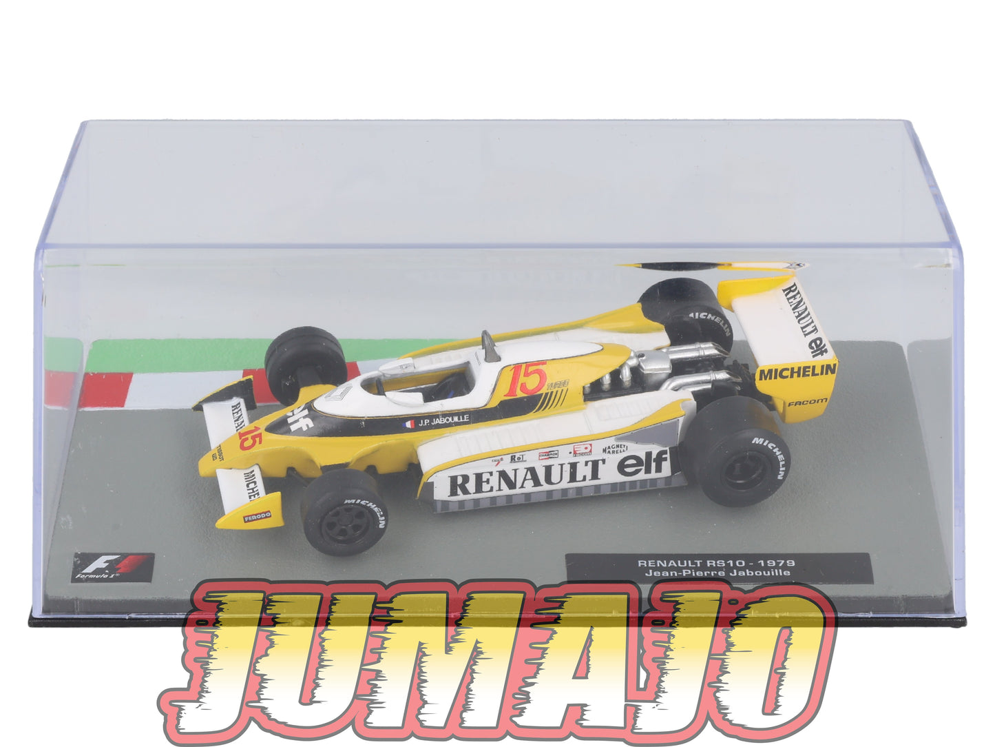 FOR101 Voiture eaglemoss 1/43 F1 Formule 1 : RENAULT RS10 #15 1979