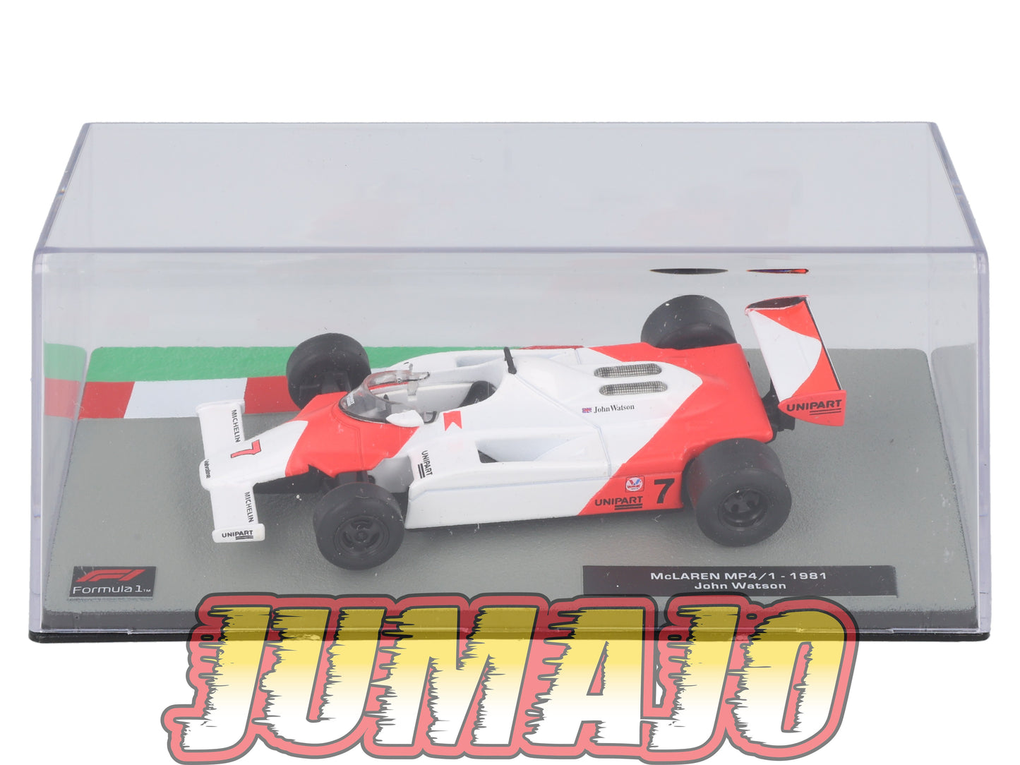 FOR102 Voiture eaglemoss 1/43 F1 Formule 1 : MCLAREN MP4/1 1981 #7 J.Watson