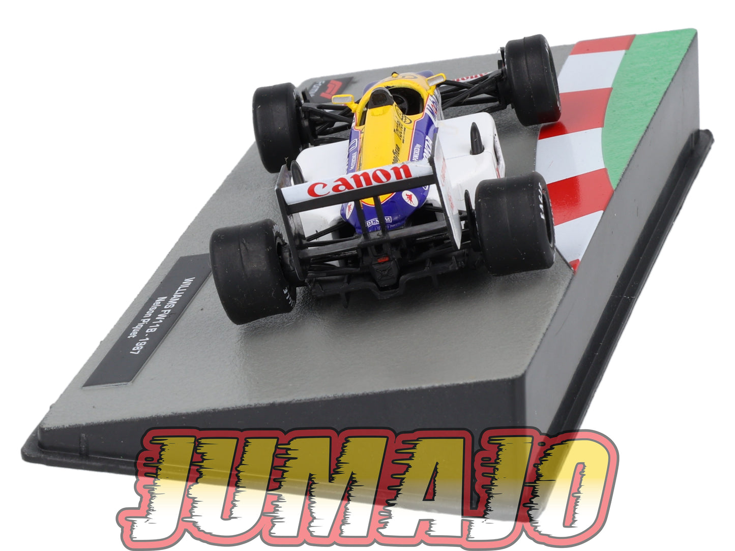 FOR104 Voiture eaglemoss 1/43 F1 Formule 1 : WILLIAMS FW11B #6 1987