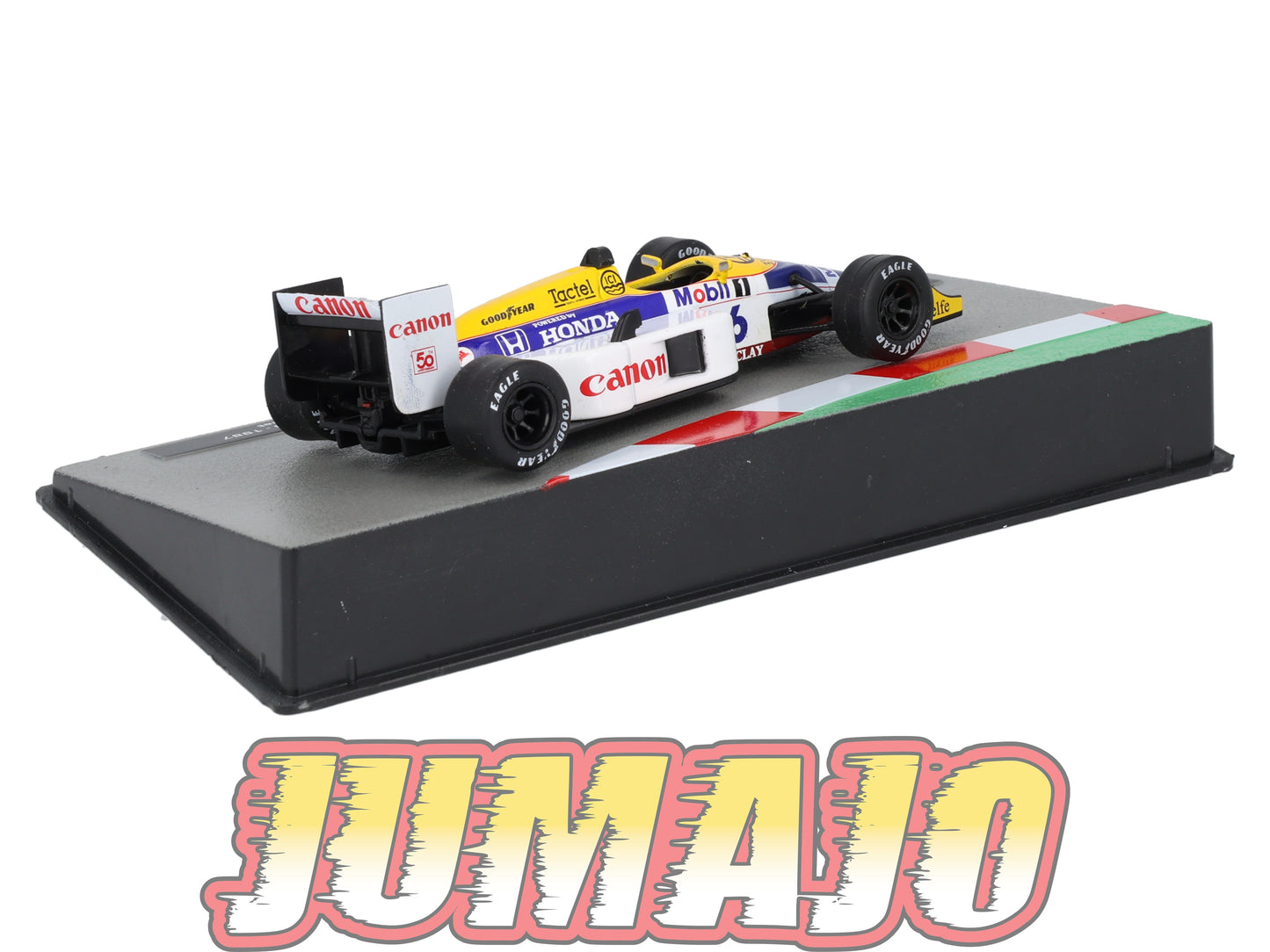 FOR104 Voiture eaglemoss 1/43 F1 Formule 1 : WILLIAMS FW11B #6 1987