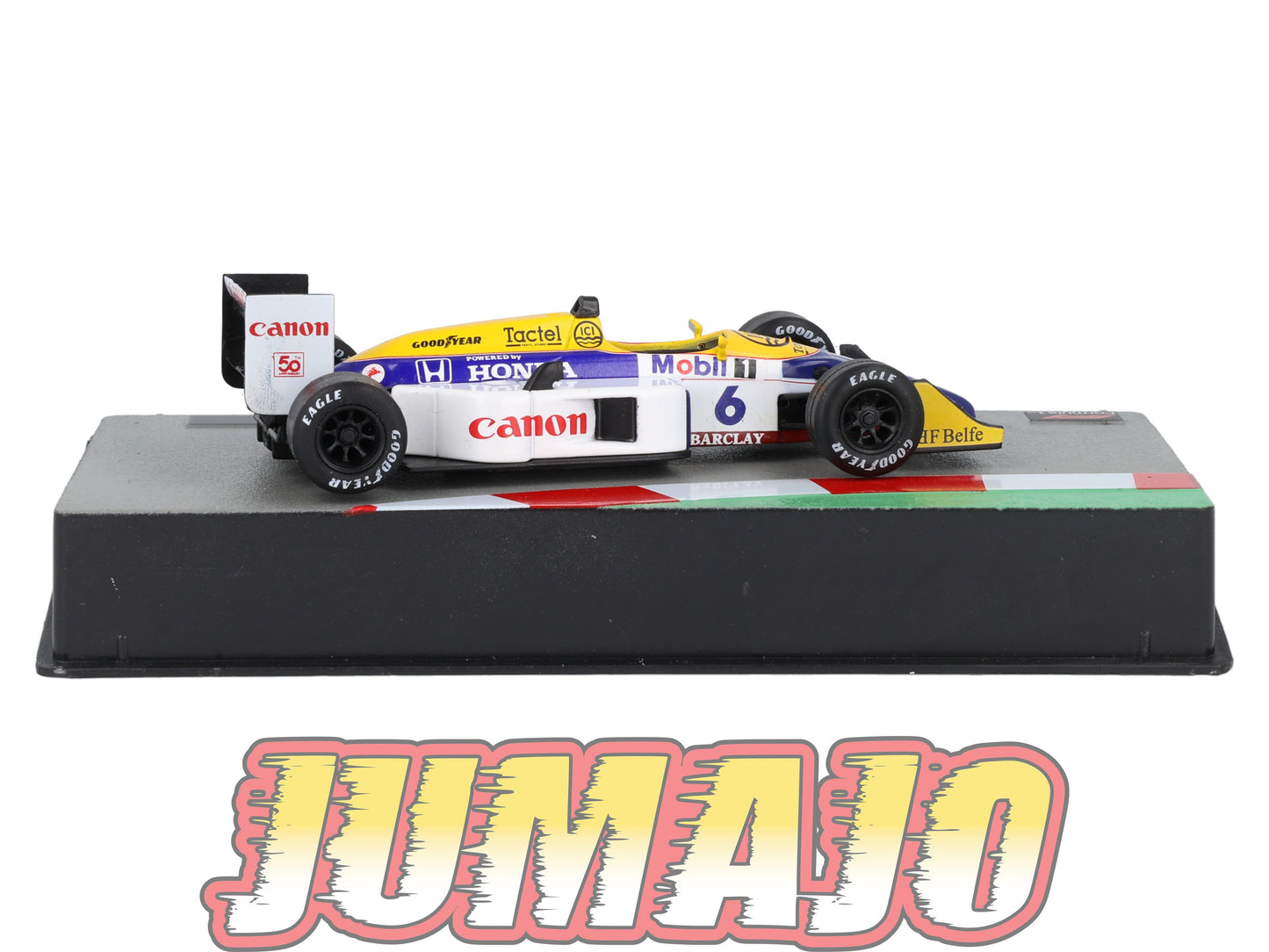 FOR104 Voiture eaglemoss 1/43 F1 Formule 1 : WILLIAMS FW11B #6 1987
