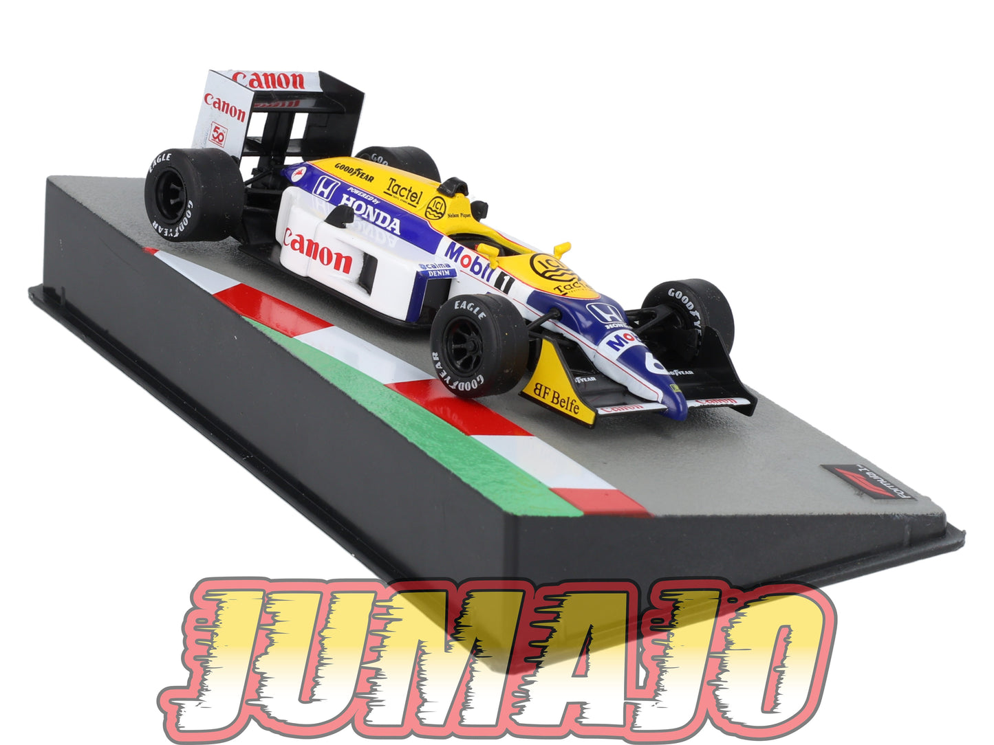 FOR104 Voiture eaglemoss 1/43 F1 Formule 1 : WILLIAMS FW11B #6 1987