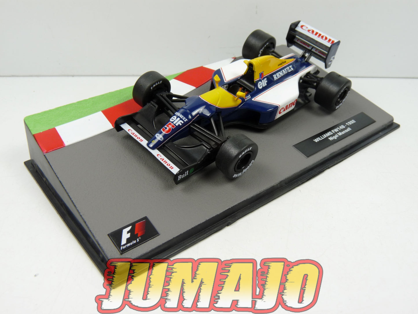 FOR11 voiture 1/43 Panini IXO : Williams FW14B - 1992 Nigel Mansell