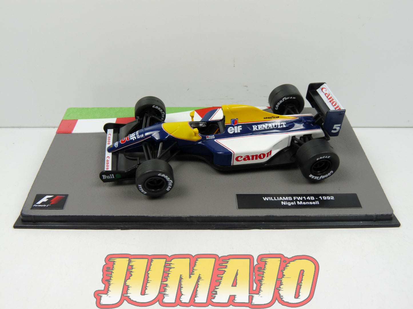 FOR11 voiture 1/43 Panini IXO : Williams FW14B - 1992 Nigel Mansell