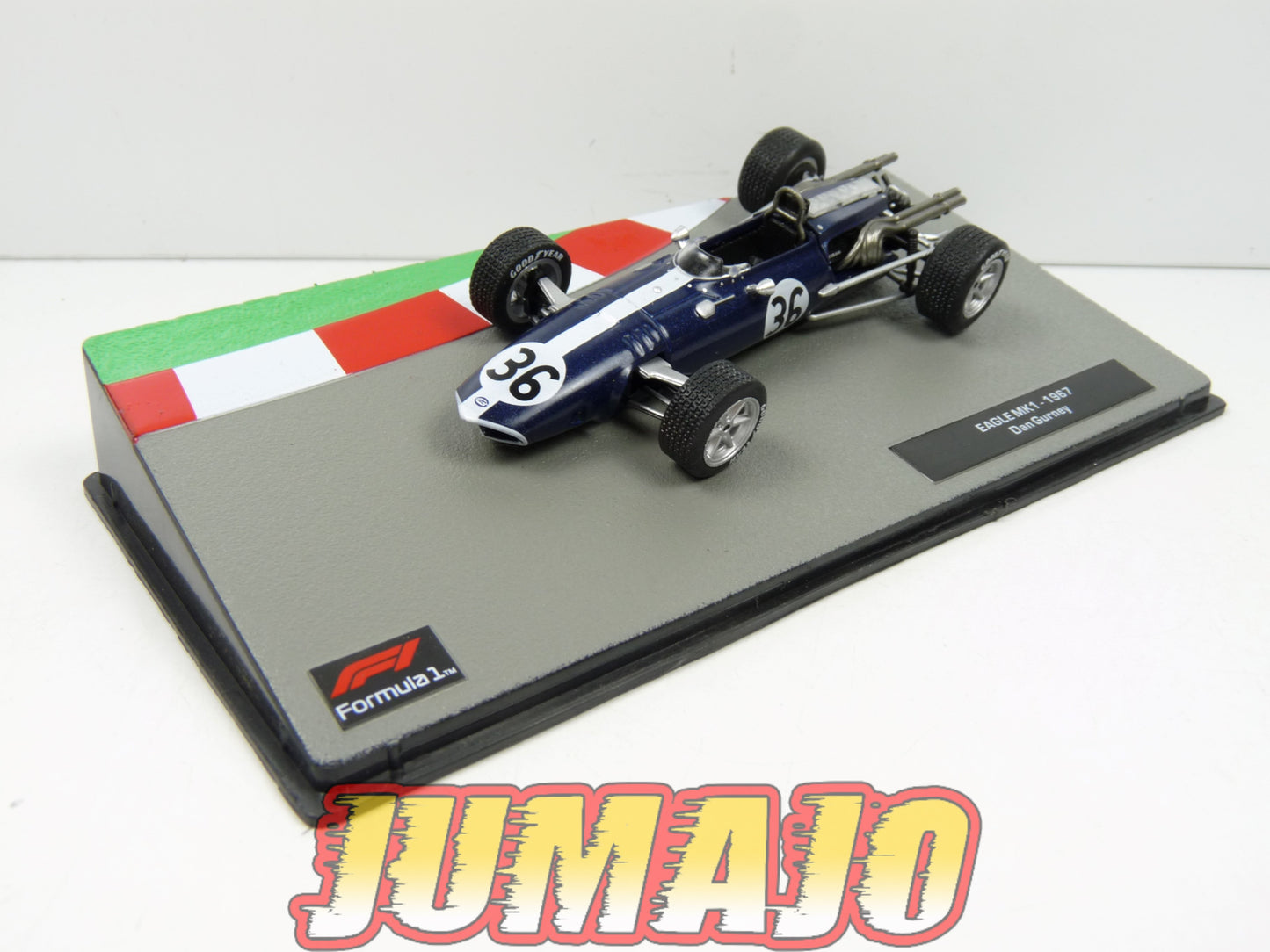 FOR1 voiture 1/43 Panini IXO : Eagle MK1 - 1967 Dan Gurney