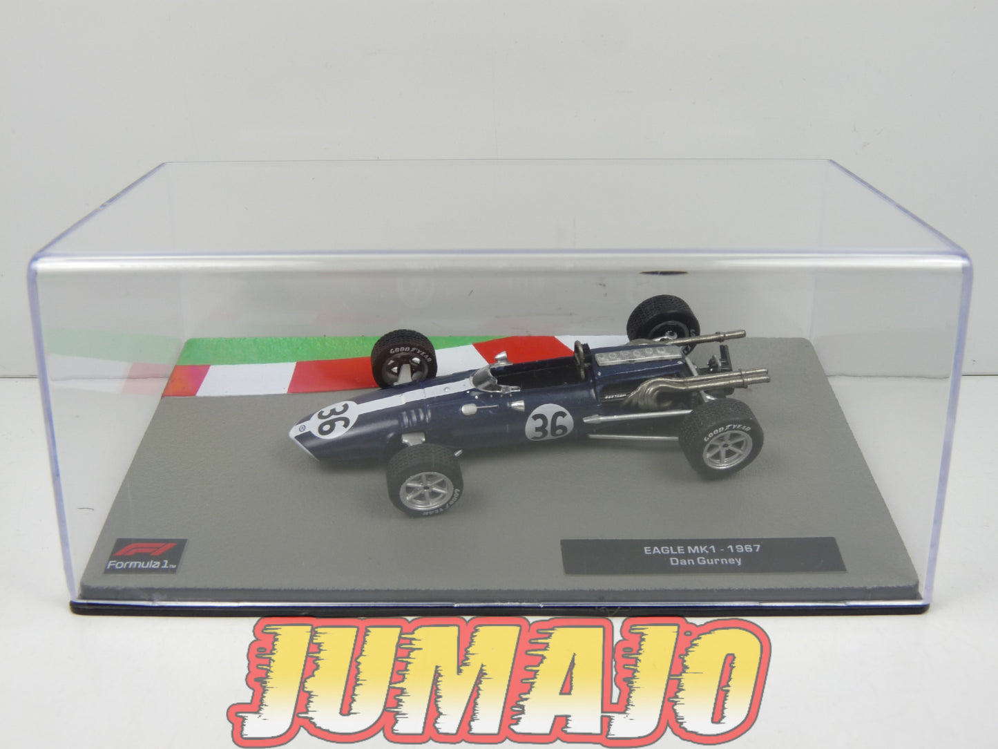 FOR1 voiture 1/43 Panini IXO : Eagle MK1 - 1967 Dan Gurney