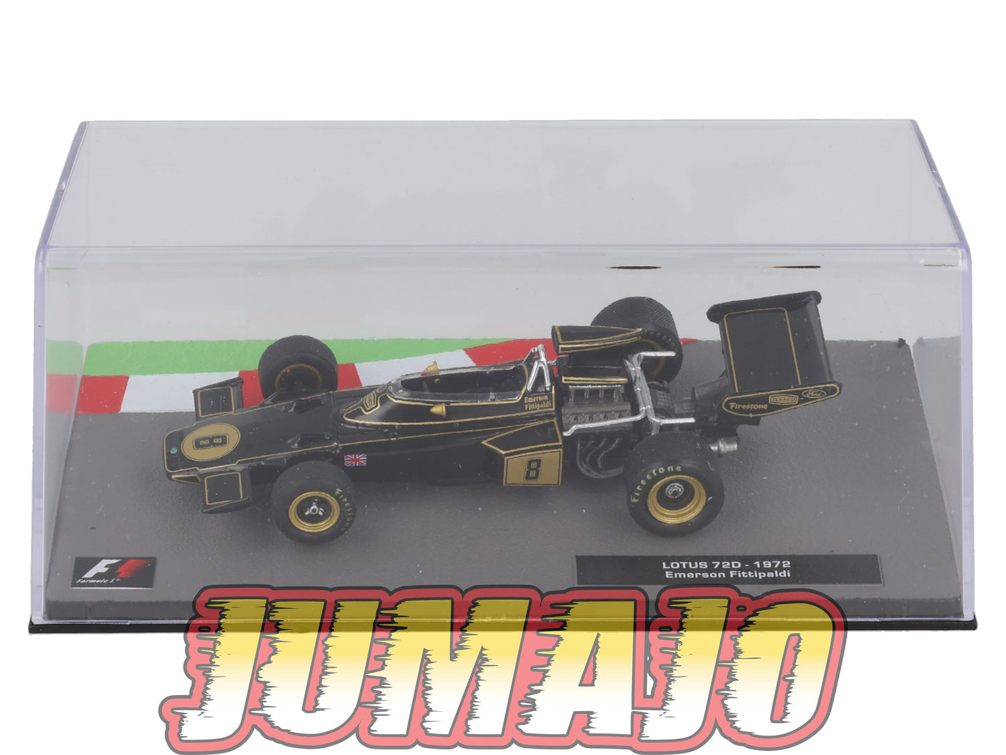FOR175 Voiture eaglemoss 1/43 F1 Formule 1 LOTUS 72D 1972 #8 E Fittipaldi