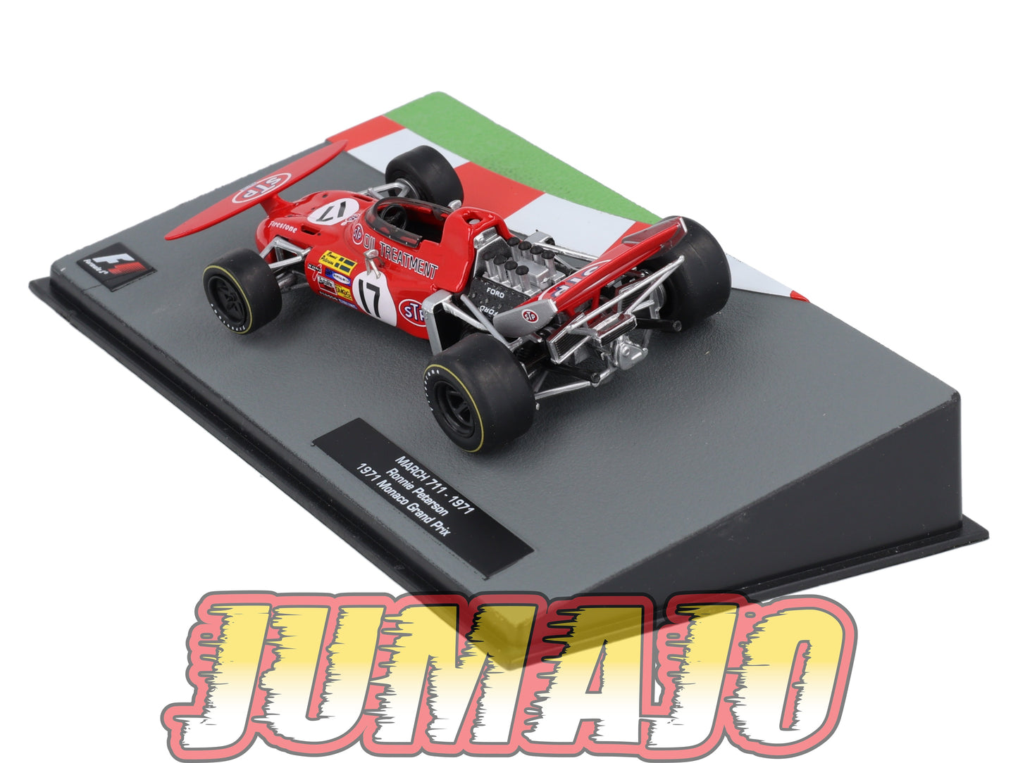 FOR24 Voiture eaglemoss 1/43 F1 Formule 1 : MARCH 711 1971 R.Peterson #17