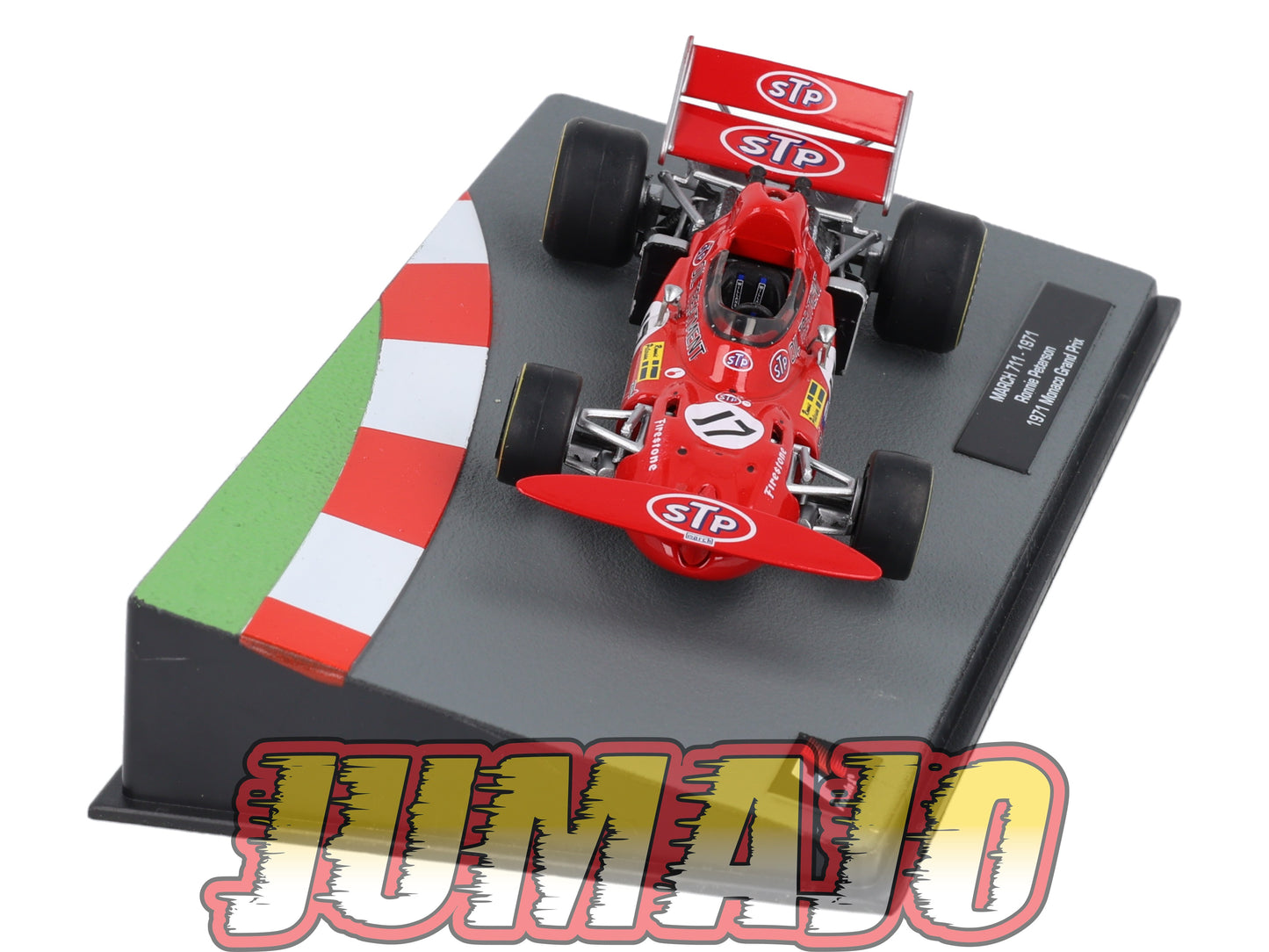 FOR24 Voiture eaglemoss 1/43 F1 Formule 1 : MARCH 711 1971 R.Peterson #17