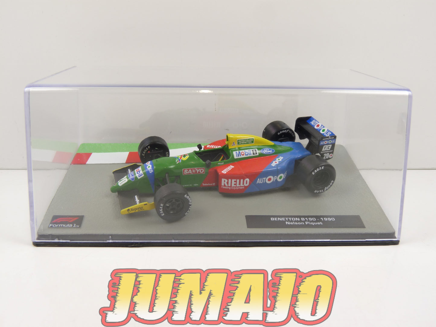 FOR26 voiture 1/43 Panini IXO : BENETTON B190 - 1990 Nelson Piquet