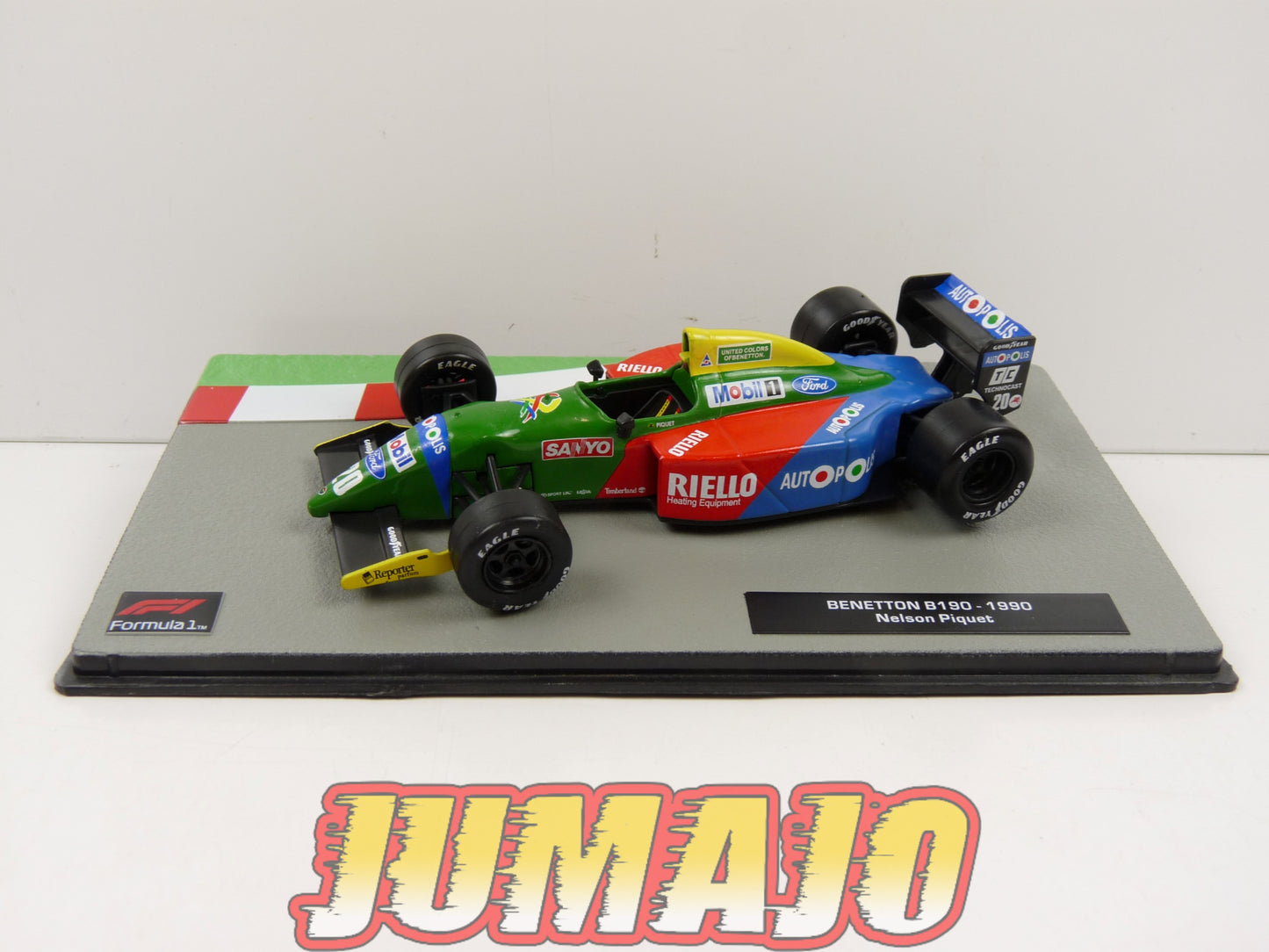 FOR26 voiture 1/43 Panini IXO : BENETTON B190 - 1990 Nelson Piquet