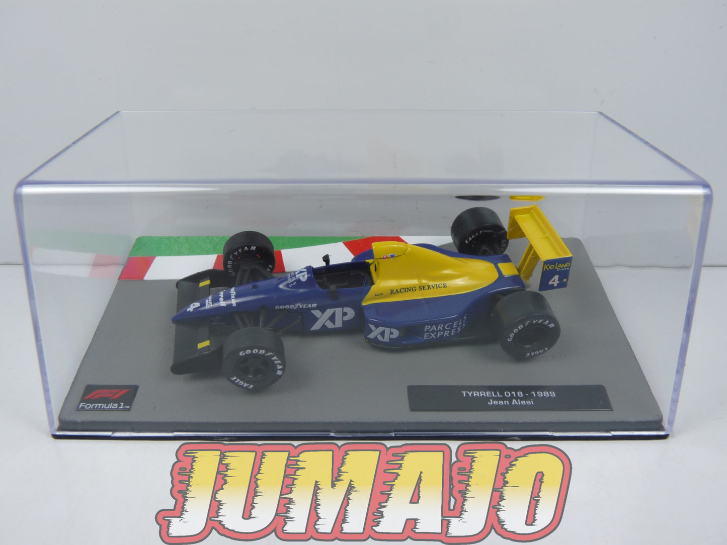 FOR38 eaglemoss 1/43 F1 TYRELL 018 Jean Alesi 1989