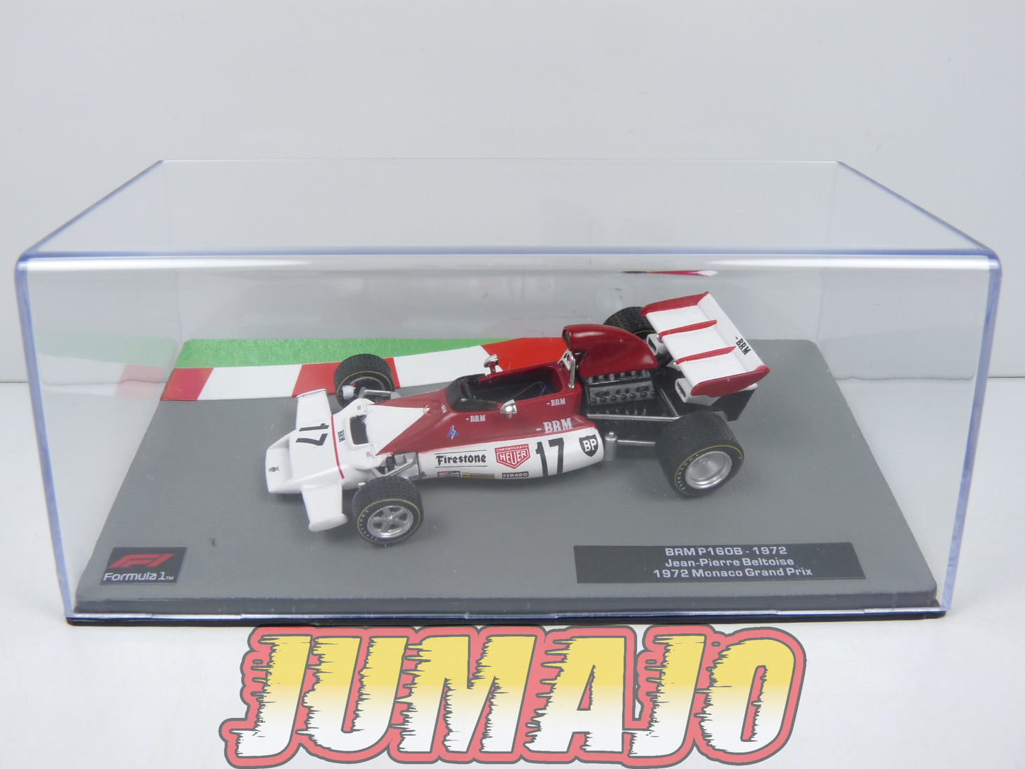 FOR39 eaglemoss 1/43 F1 BRM P160B J-P Beltoise Monaco GP 1972