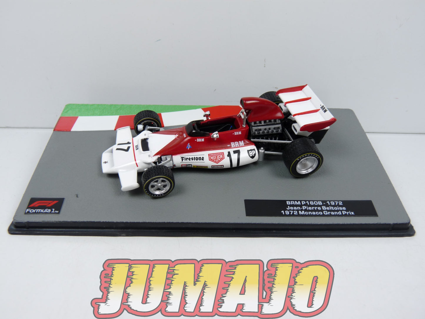 FOR39 eaglemoss 1/43 F1 BRM P160B J-P Beltoise Monaco GP 1972