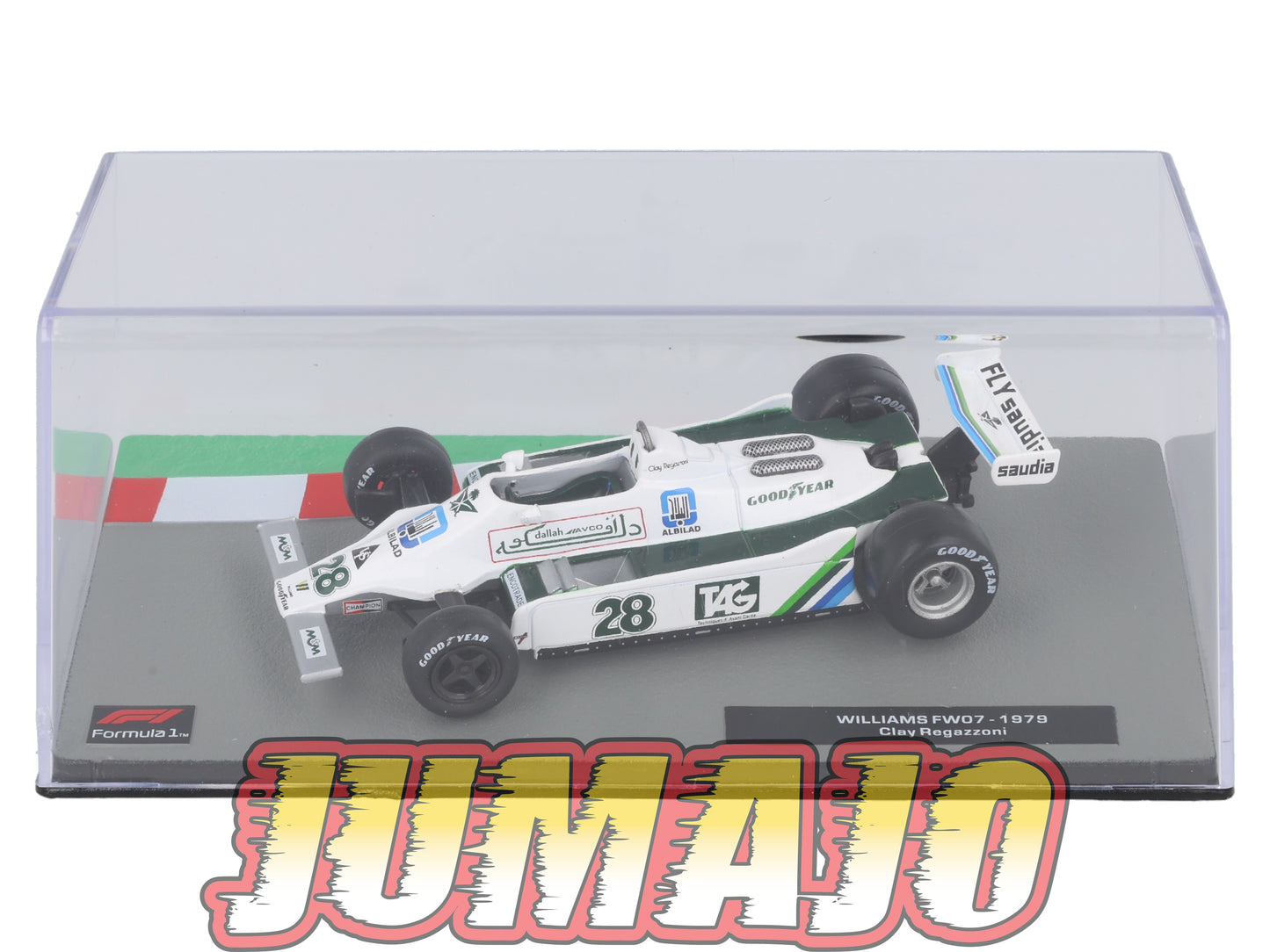 FOR40 Voiture eaglemoss 1/43 F1 Formule 1 : WILLIAMS FW07 1979 Regazzoni #28