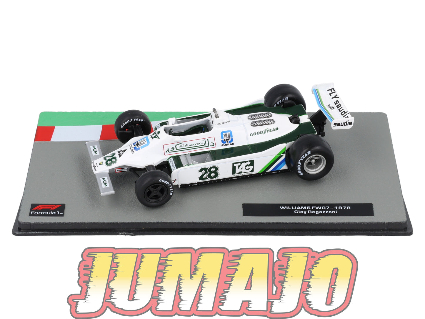 FOR40 Voiture eaglemoss 1/43 F1 Formule 1 : WILLIAMS FW07 1979 Regazzoni #28
