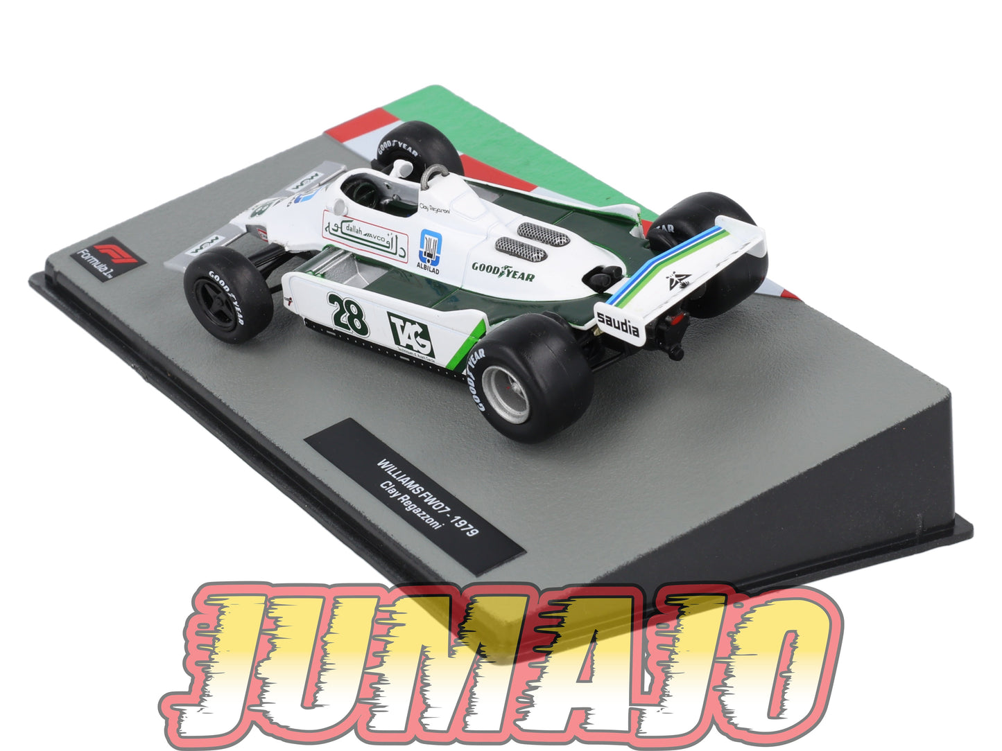 FOR40 Voiture eaglemoss 1/43 F1 Formule 1 : WILLIAMS FW07 1979 Regazzoni #28