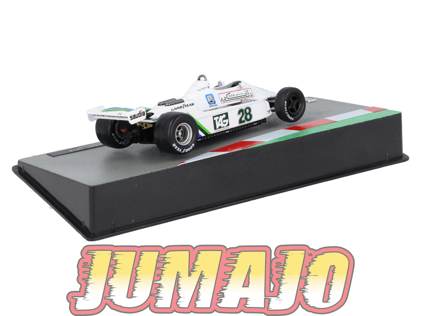 FOR40 Voiture eaglemoss 1/43 F1 Formule 1 : WILLIAMS FW07 1979 Regazzoni #28