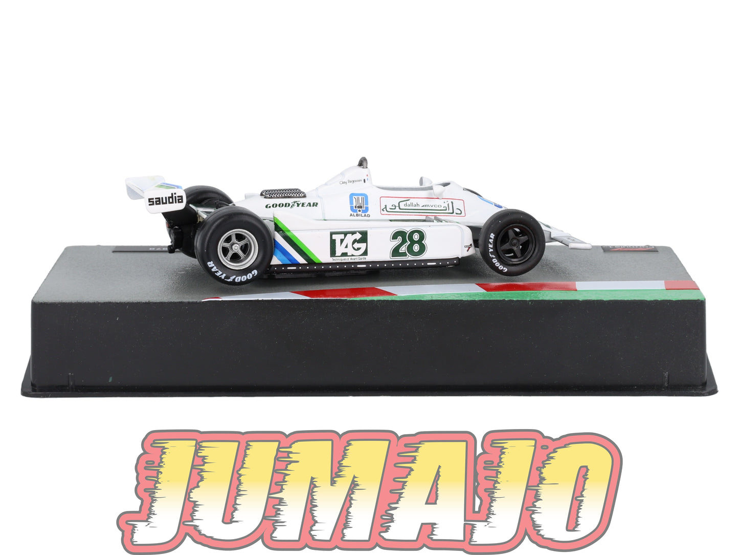 FOR40 Voiture eaglemoss 1/43 F1 Formule 1 : WILLIAMS FW07 1979 Regazzoni #28