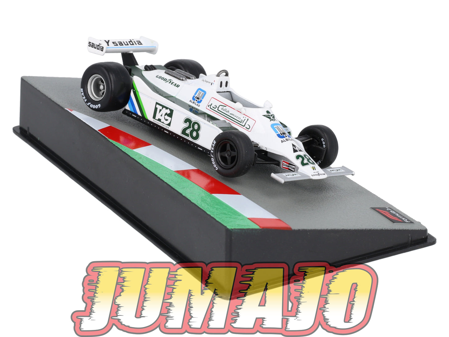 FOR40 Voiture eaglemoss 1/43 F1 Formule 1 : WILLIAMS FW07 1979 Regazzoni #28