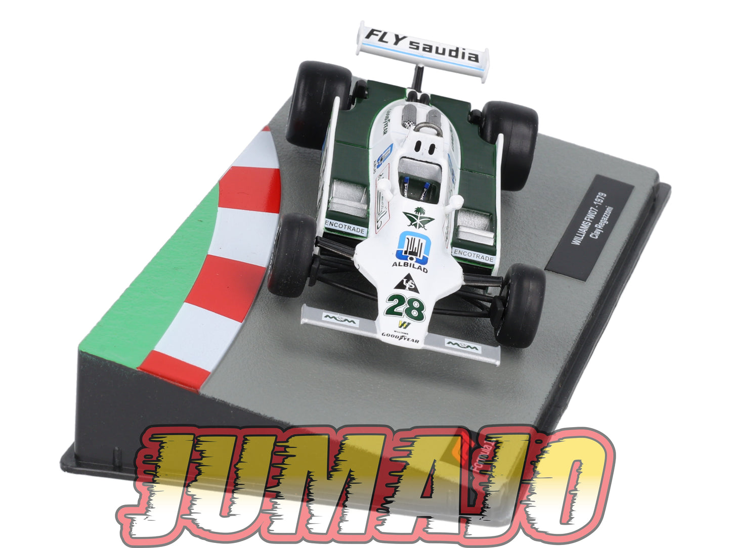 FOR40 Voiture eaglemoss 1/43 F1 Formule 1 : WILLIAMS FW07 1979 Regazzoni #28