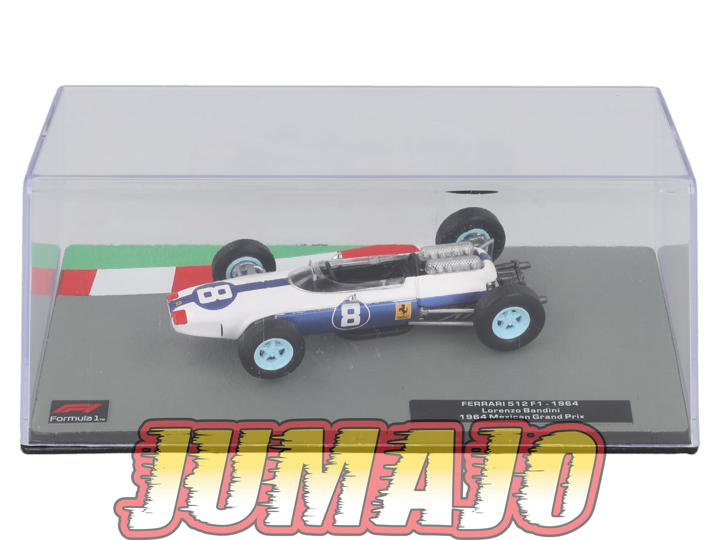 FOR46 Voiture eaglemoss 1/43 F1 Formule 1 FERRARI 512 F1 1964 #8 L Bandini