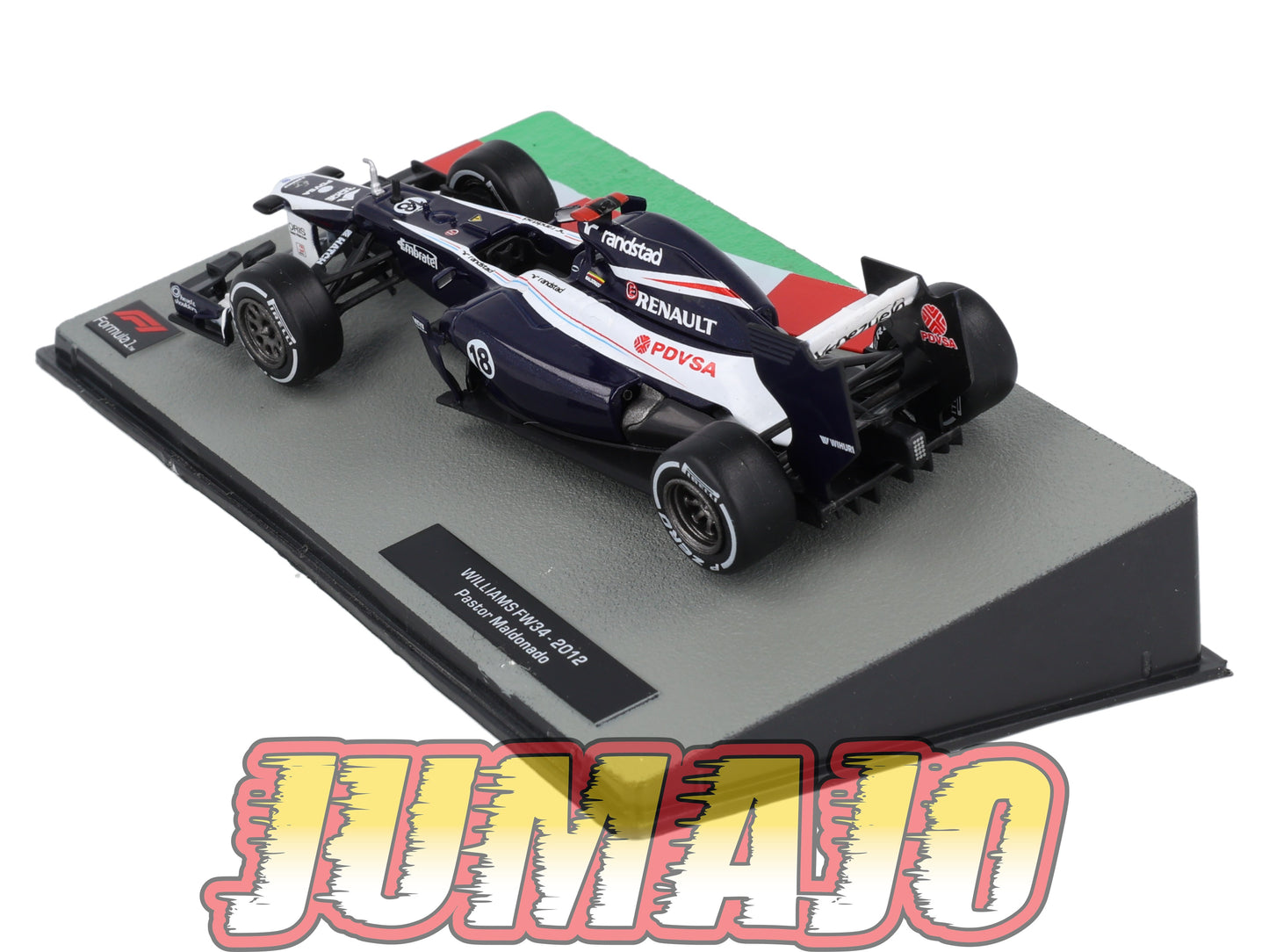FOR5 Voiture eaglemoss 1/43 F1 Formule 1 : WILLIAMS FW34 2012 Pastor #18