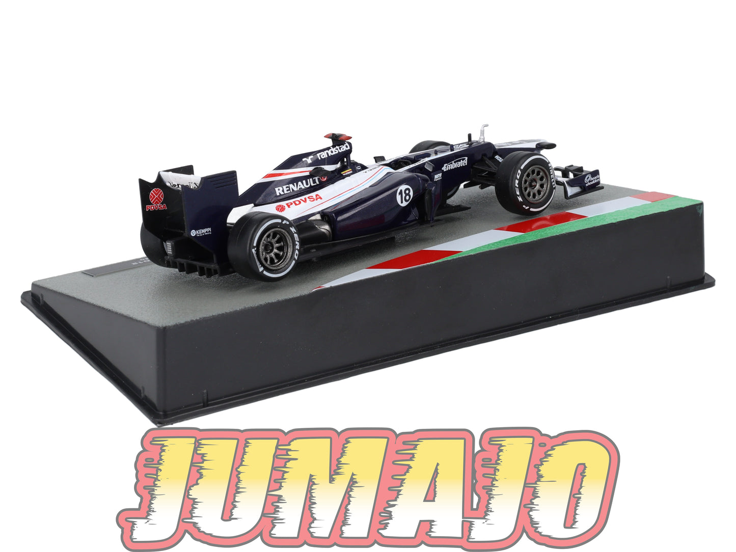 FOR5 Voiture eaglemoss 1/43 F1 Formule 1 : WILLIAMS FW34 2012 Pastor #18