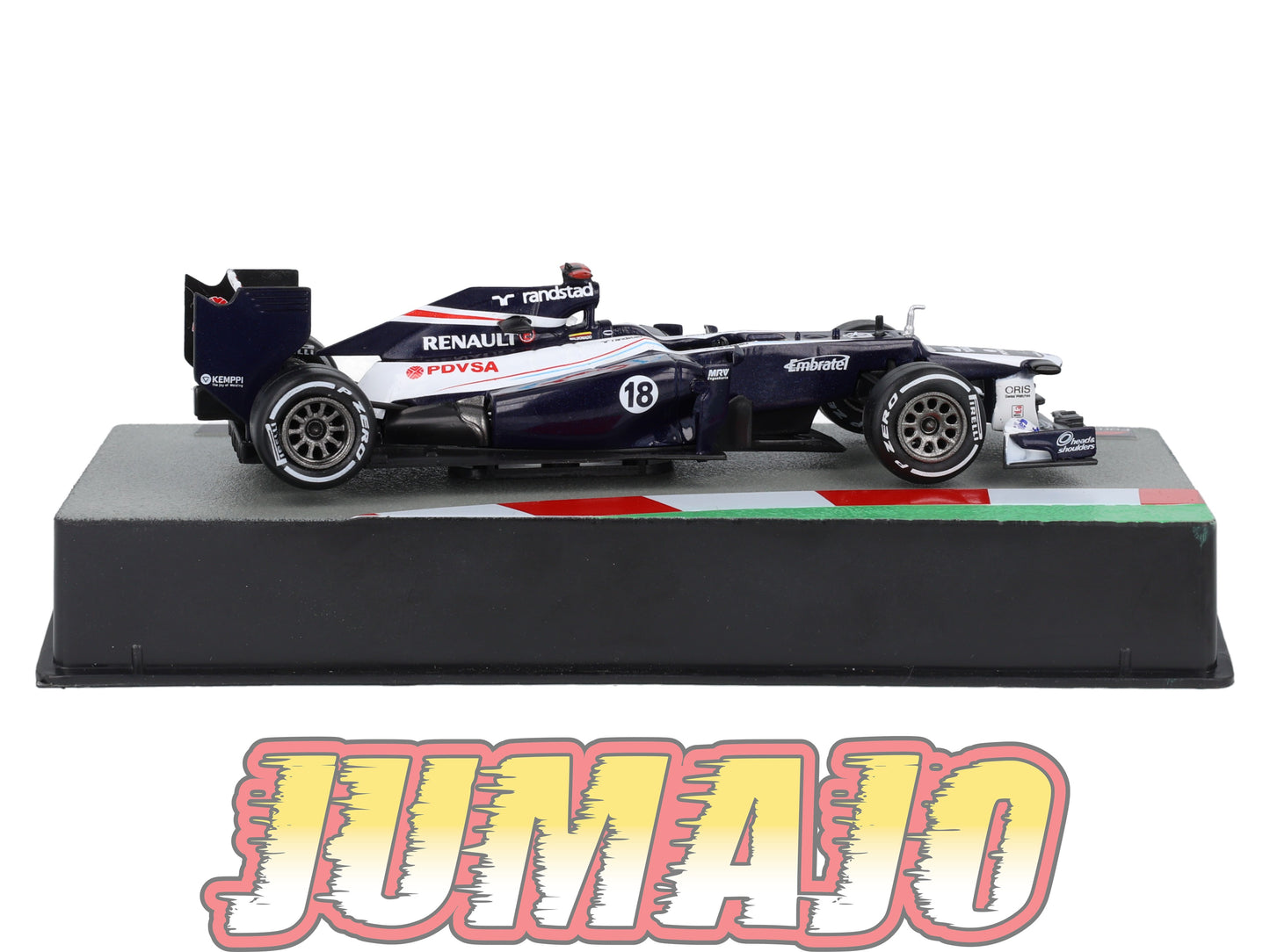 FOR5 Voiture eaglemoss 1/43 F1 Formule 1 : WILLIAMS FW34 2012 Pastor #18