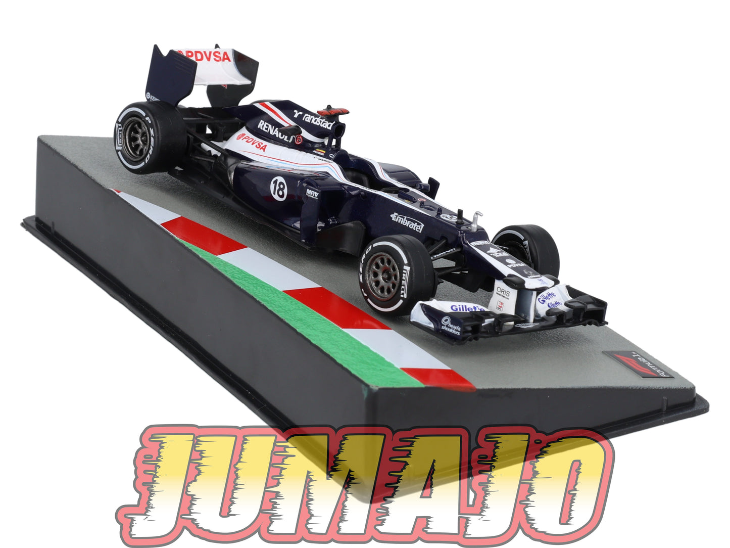 FOR5 Voiture eaglemoss 1/43 F1 Formule 1 : WILLIAMS FW34 2012 Pastor #18