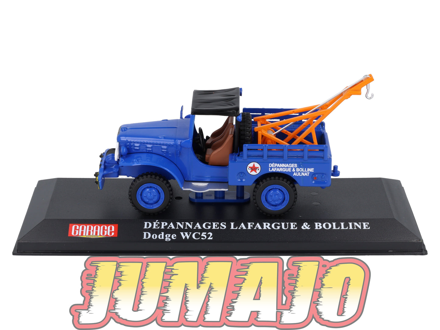 GM12 Camion 1/43 IXO HACHETTE Garage moderne : DODGE WC52 Dépannages Lafargue & Bolline