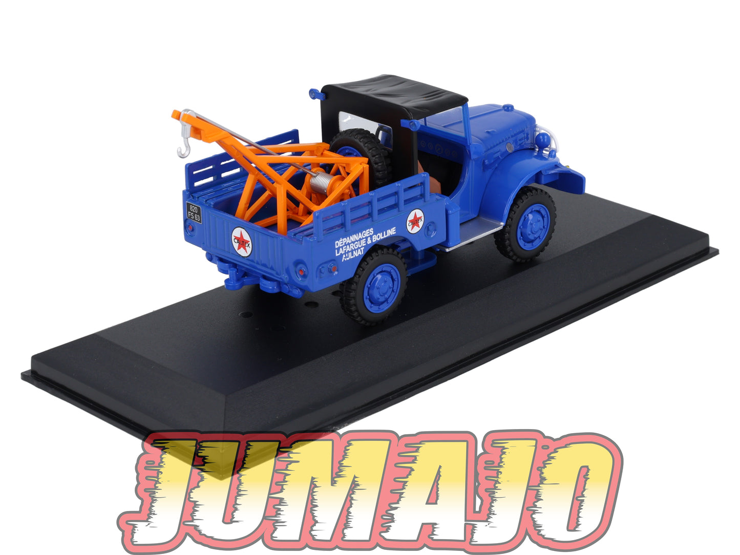 GM12 Camion 1/43 IXO HACHETTE Garage moderne : DODGE WC52 Dépannages Lafargue & Bolline