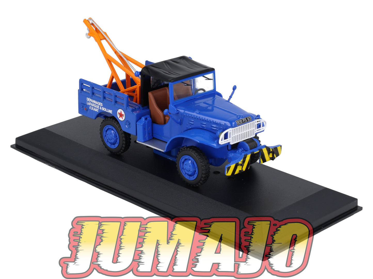 GM12 Camion 1/43 IXO HACHETTE Garage moderne : DODGE WC52 Dépannages Lafargue & Bolline