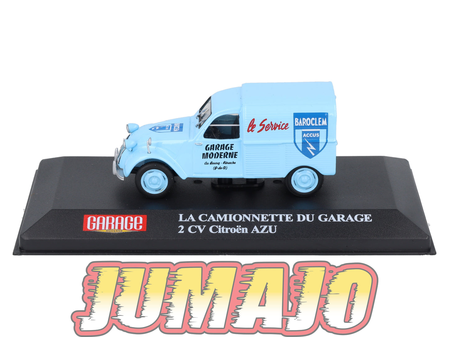 GM101 Voiture 1/43 IXO HACHETTE Garage moderne : 2 CV CITROEN AZU La camionette du garage