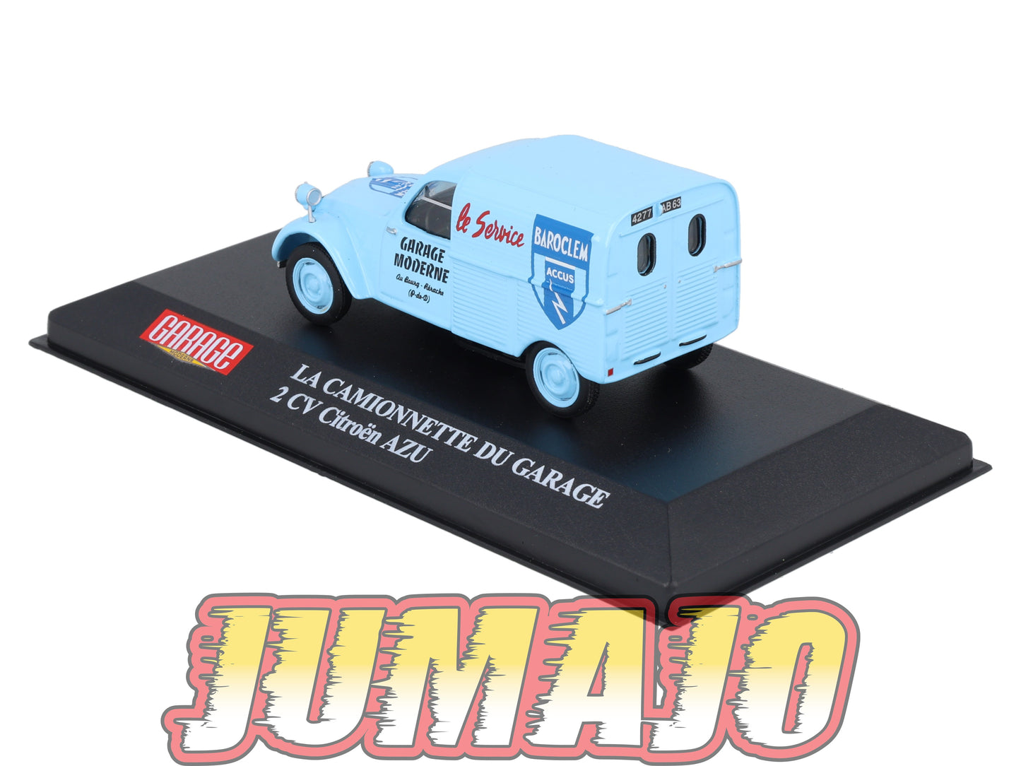 GM101 Voiture 1/43 IXO HACHETTE Garage moderne : 2 CV CITROEN AZU La camionette du garage