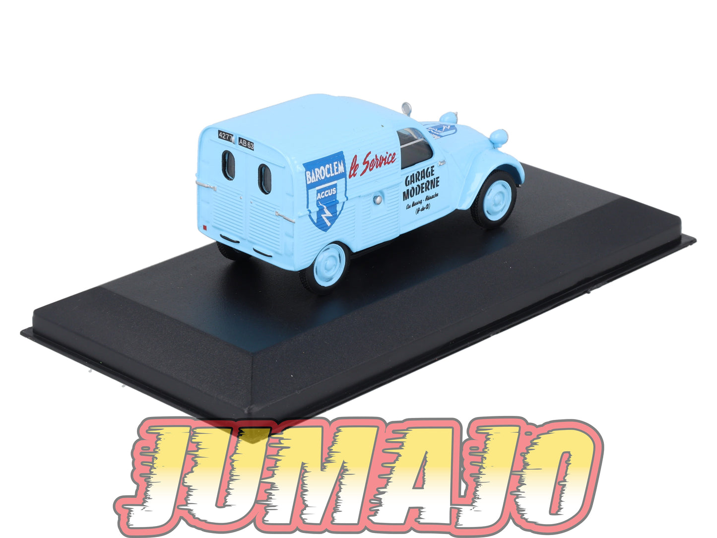 GM101 Voiture 1/43 IXO HACHETTE Garage moderne : 2 CV CITROEN AZU La camionette du garage
