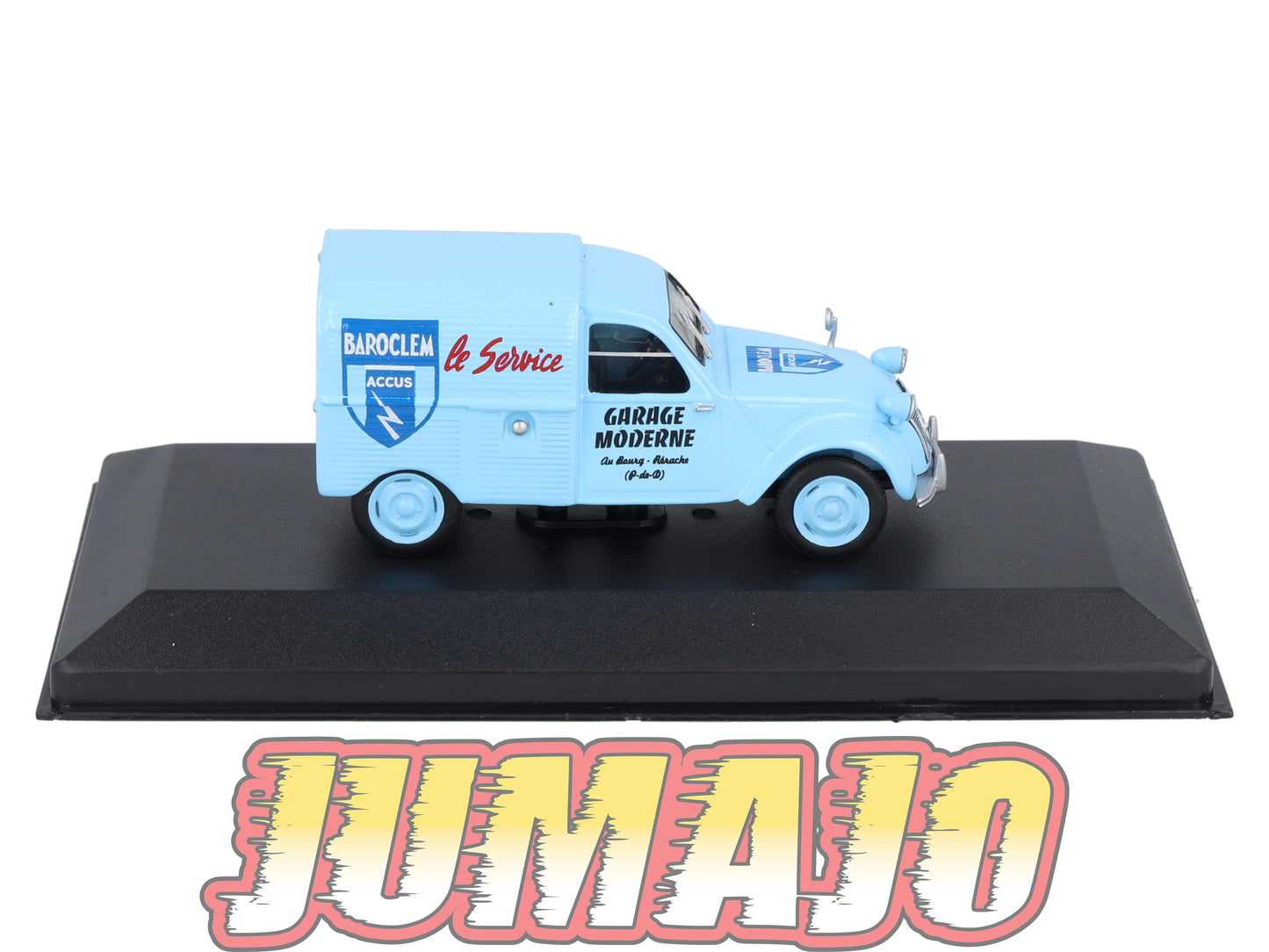 GM101 Voiture 1/43 IXO HACHETTE Garage moderne : 2 CV CITROEN AZU La camionette du garage