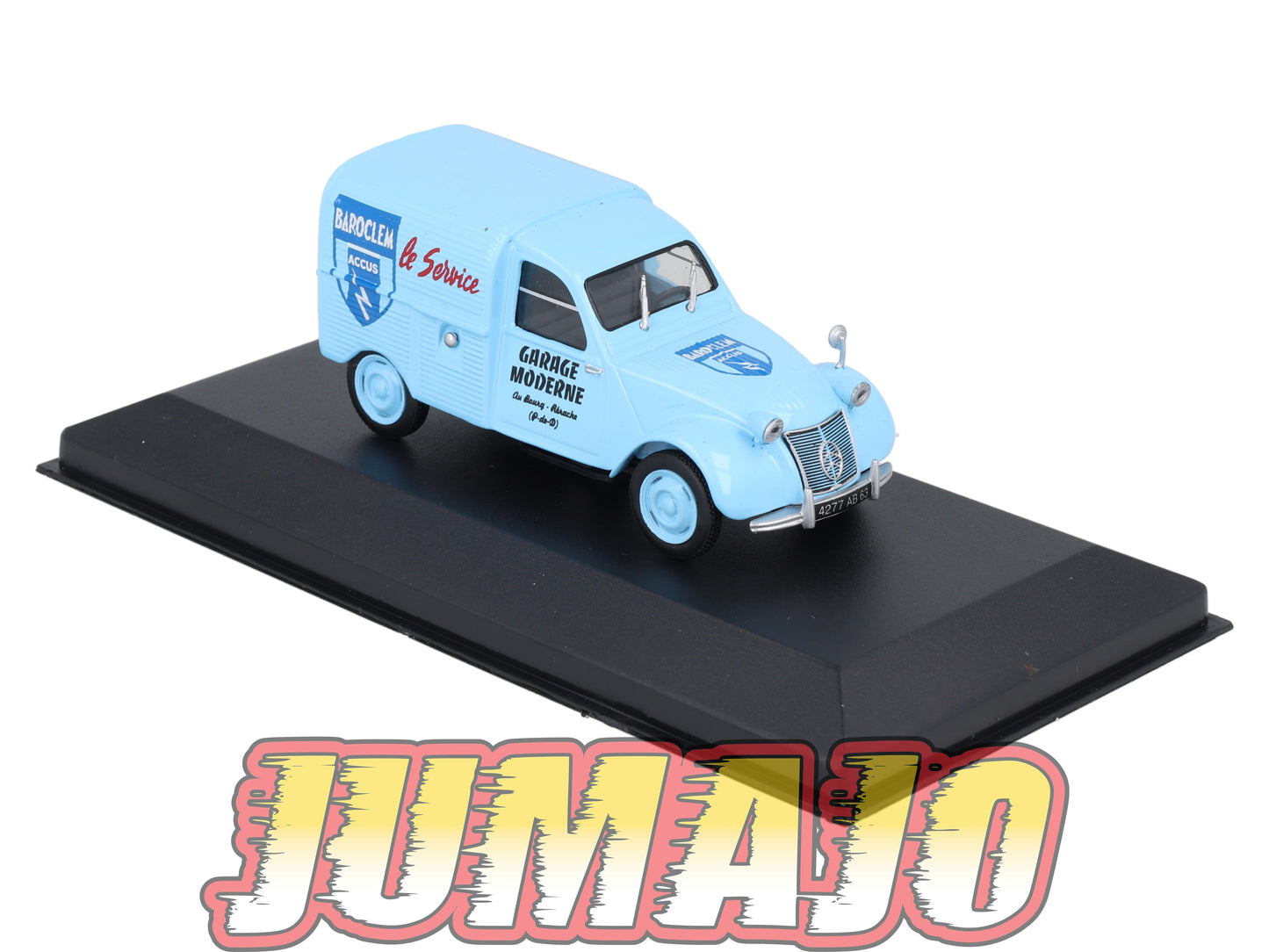 GM101 Voiture 1/43 IXO HACHETTE Garage moderne : 2 CV CITROEN AZU La camionette du garage