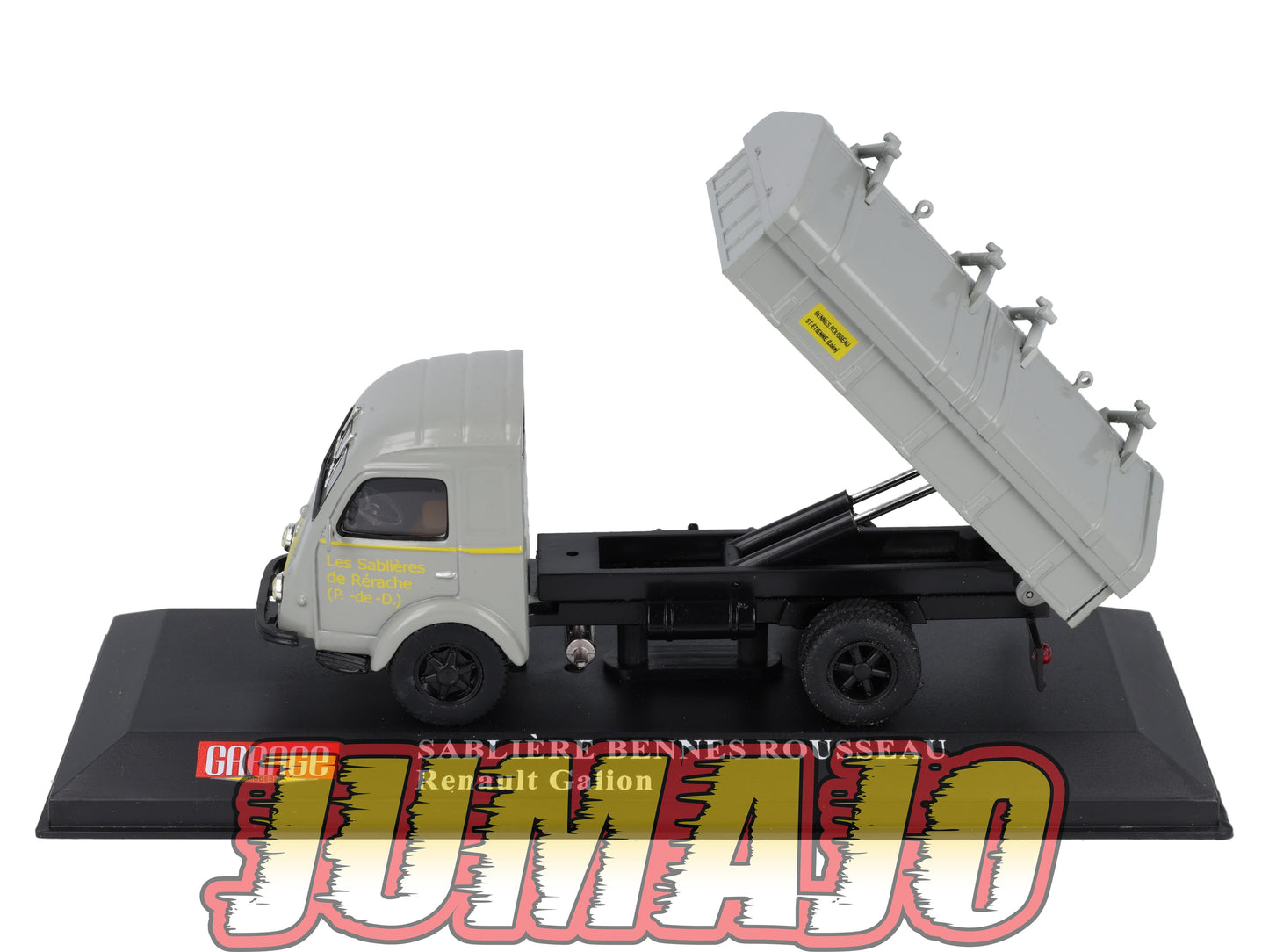GM22 Camion 1/43 IXO HACHETTE Garage moderne : RENAULT Galion Sablière Bennes Rousseau