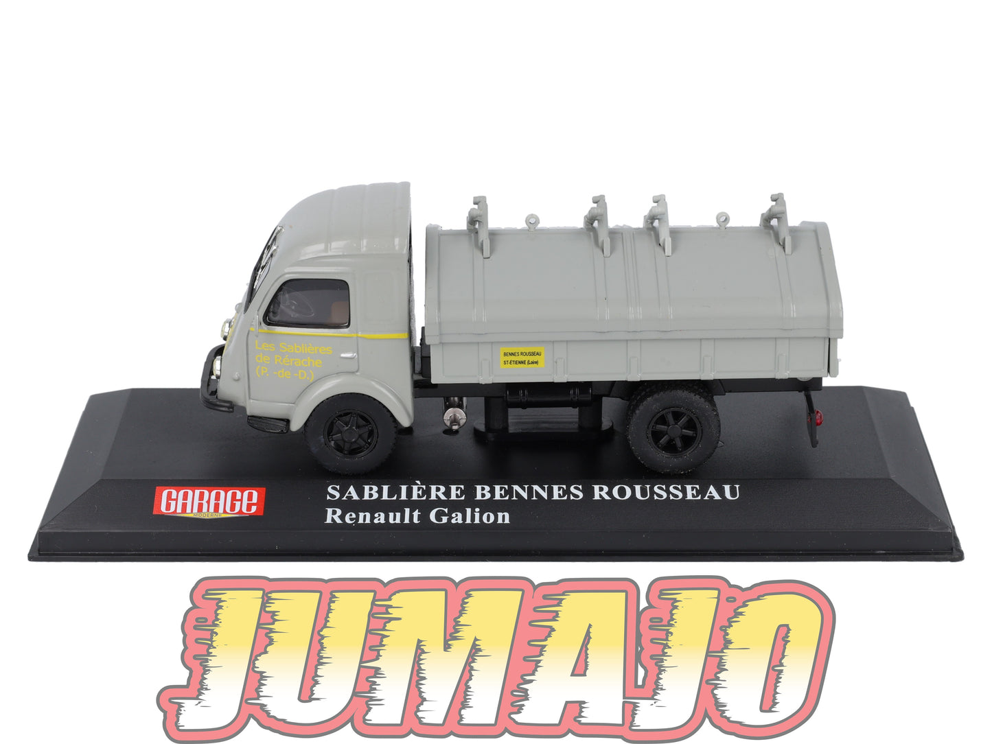 GM22 Camion 1/43 IXO HACHETTE Garage moderne : RENAULT Galion Sablière Bennes Rousseau
