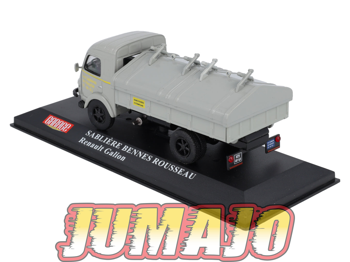 GM22 Camion 1/43 IXO HACHETTE Garage moderne : RENAULT Galion Sablière Bennes Rousseau