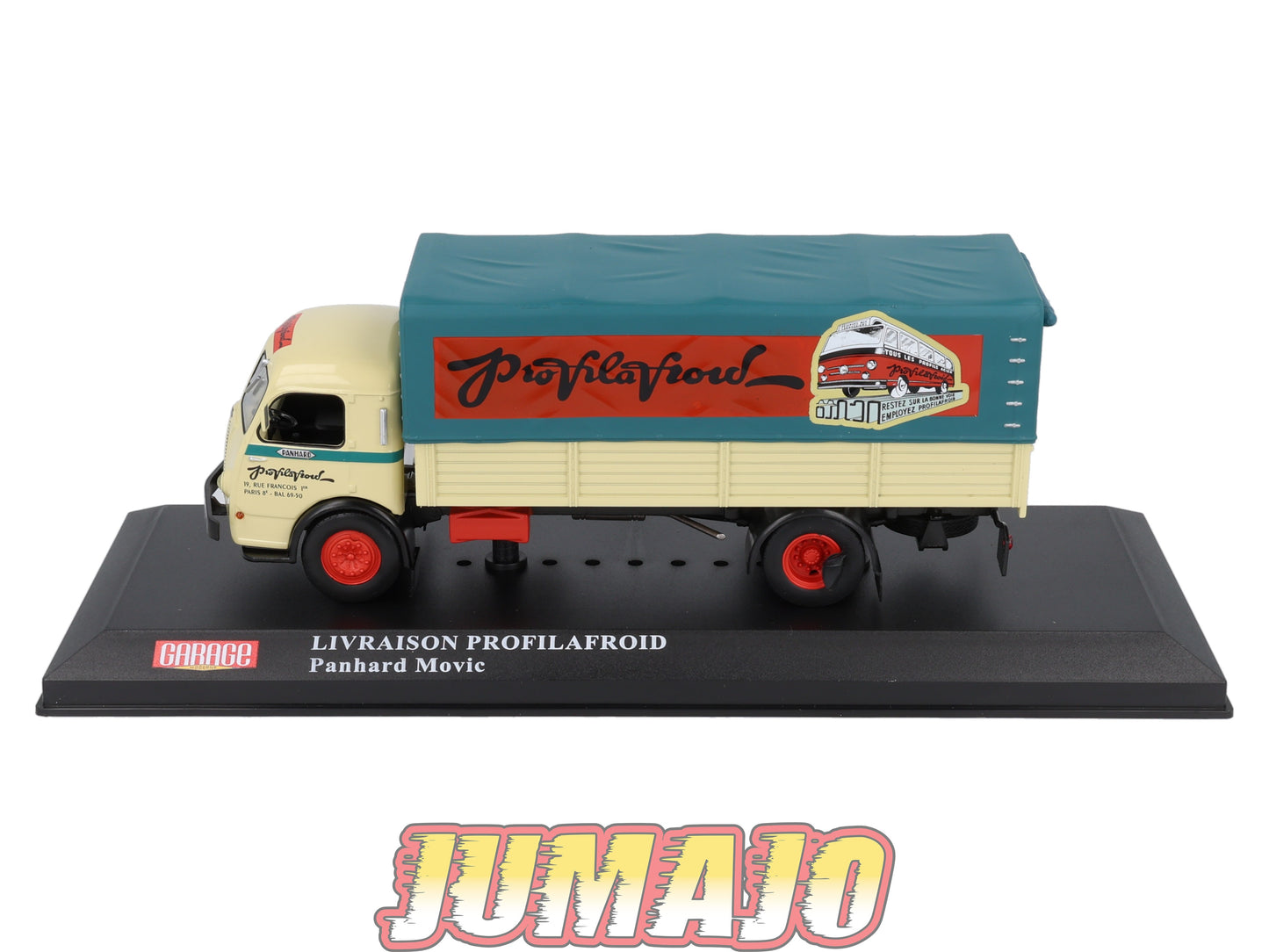 GM5 Camion 1/43 IXO HACHETTE Garage moderne : PANHARD Movic Livraison Profilafroid