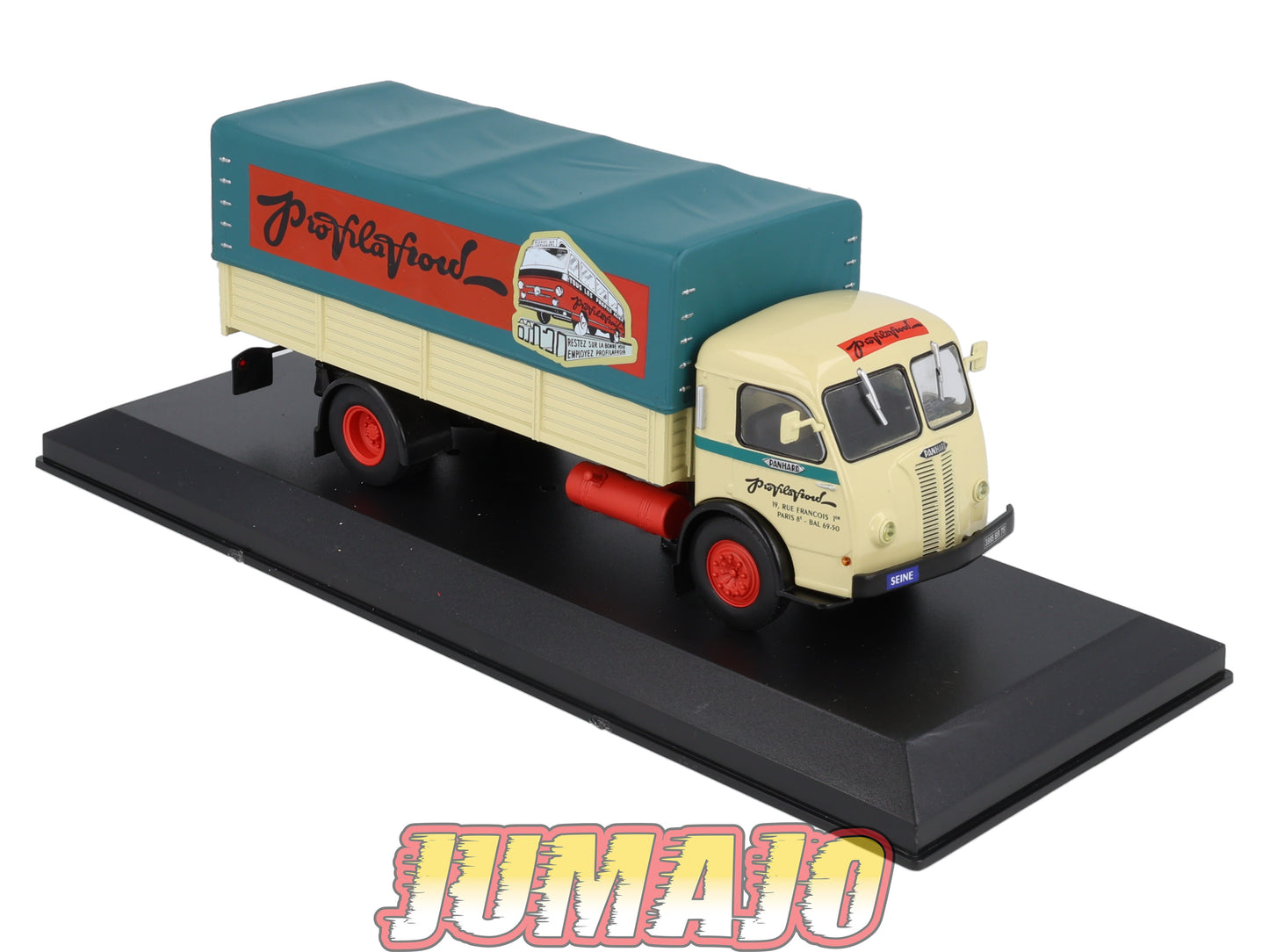 GM5 Camion 1/43 IXO HACHETTE Garage moderne : PANHARD Movic Livraison Profilafroid
