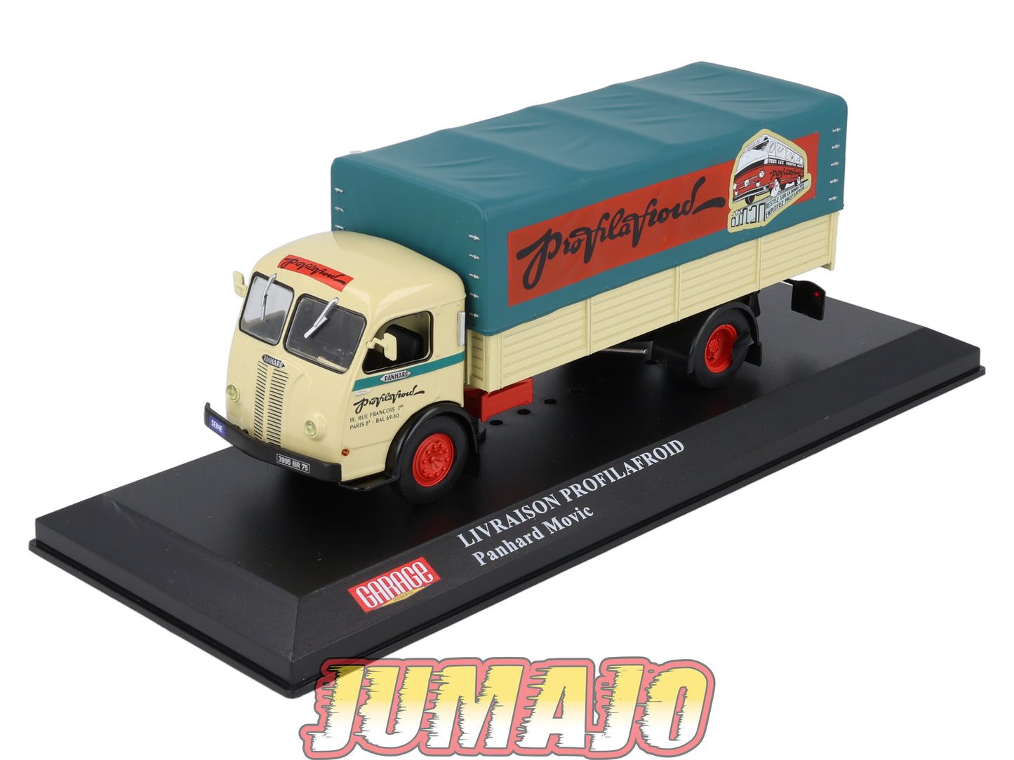 GM5 Camion 1/43 IXO HACHETTE Garage moderne : PANHARD Movic Livraison Profilafroid
